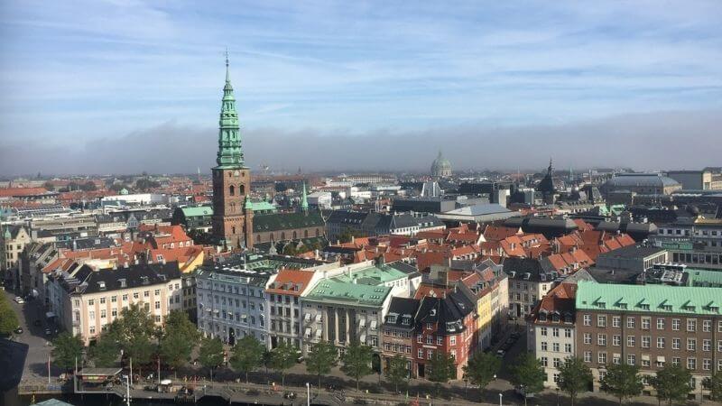 コペンハーゲンTårnetからの景色