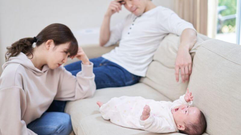 出産・産後はストレス多発でパートナー関係にも悪影響しやすい時期