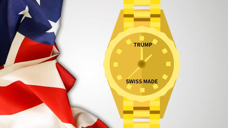 トランプウォッチはスイスメイド？！現地TV局が真偽検証してしまう